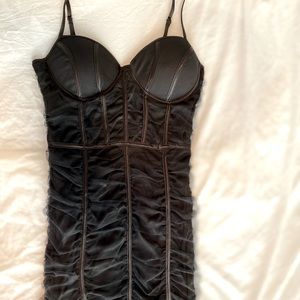 Black mini dress 👗